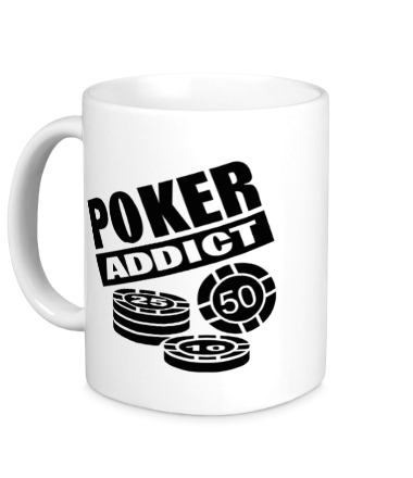 Кружка Poker addict