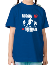 Детская футболка Russia football team фото