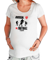 Футболка для беременных Russia football team фото
