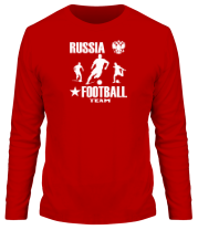 Мужская футболка длинный рукав Russia football team фото