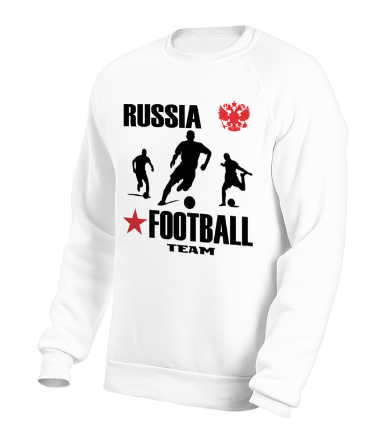 Толстовка без капюшона Russia football team