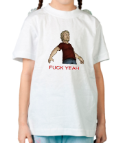 Детская футболка Fuck Yea фото