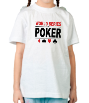 Детская футболка World Series Poker