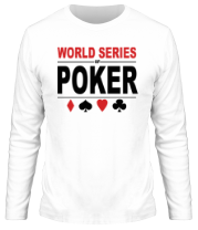 Мужская футболка длинный рукав World Series Poker фото