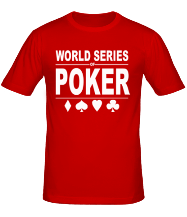 Мужская футболка World Series Poker