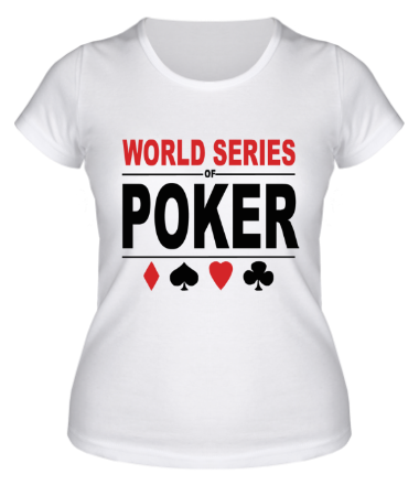 Женская футболка World Series Poker