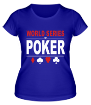 Женская футболка World Series Poker фото