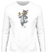 Мужская футболка длинный рукав Tom and Jerry