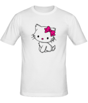 Мужская футболка Kitty-котенок фото