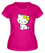 Женская футболка Kitty-котенок фото