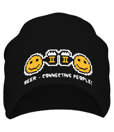 Шапка Beer - connecting people