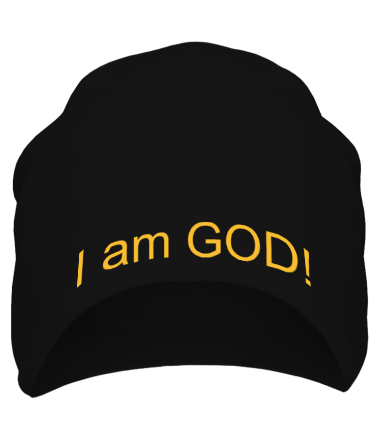 Шапка I am god