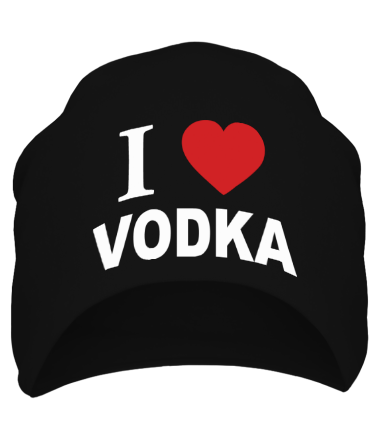 Шапка I love vodka