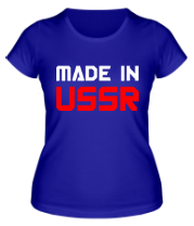 Женская футболка Made in USSR фото