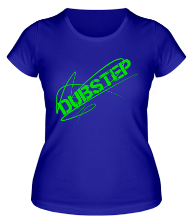 Женская футболка Dubstep