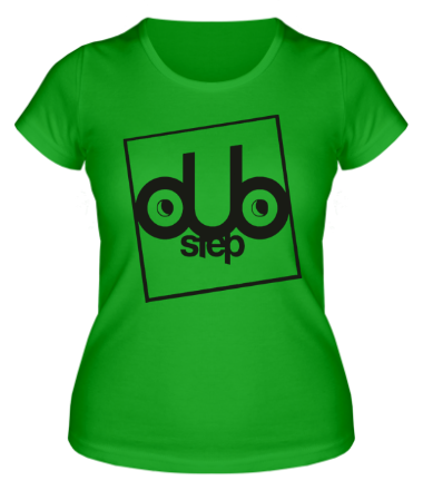 Женская футболка Dubstep
