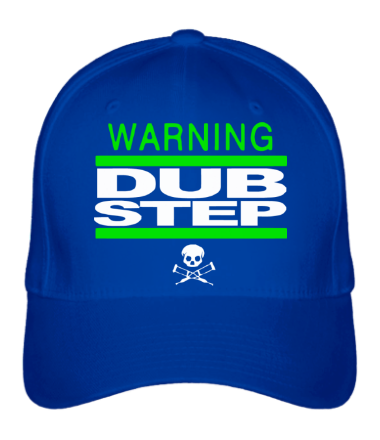 Бейсболка WARNING. Dubstep