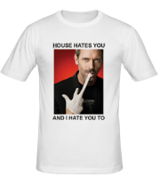 Мужская футболка House Hates You фото