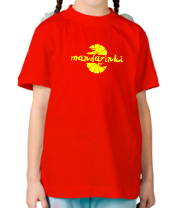 Детская футболка Мандаринки фото