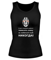 Женская майка борцовка Juventus фото