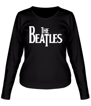 Женская футболка длинный рукав The Beatles