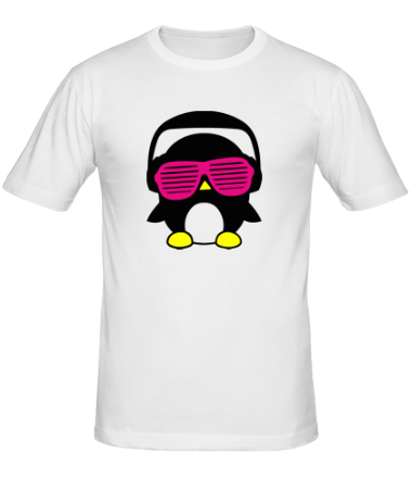 Мужская футболка Пингвинчик в очках