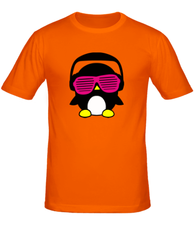 Мужская футболка Пингвинчик в очках