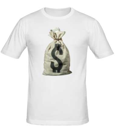 Мужская футболка Мешок с деньгами