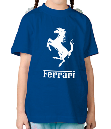 Детская футболка Ferrari (феррари)