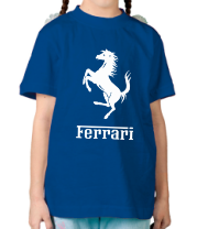 Детская футболка Ferrari (феррари) фото