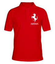 Мужская футболка поло Ferrari (феррари) фото
