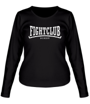 Женская футболка длинный рукав Fightclub. Moscow фото