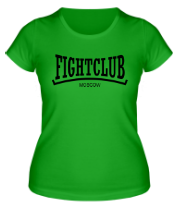 Женская футболка Fightclub. Moscow фото