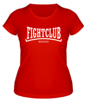 Женская футболка Fightclub. Moscow фото