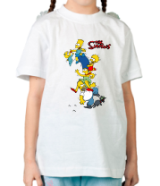 Детская футболка Симпсоны
