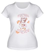 Женская футболка Friends Forever фото