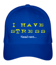 Бейсболка I Have Stress фото