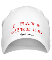 Шапка I Have Stress фото