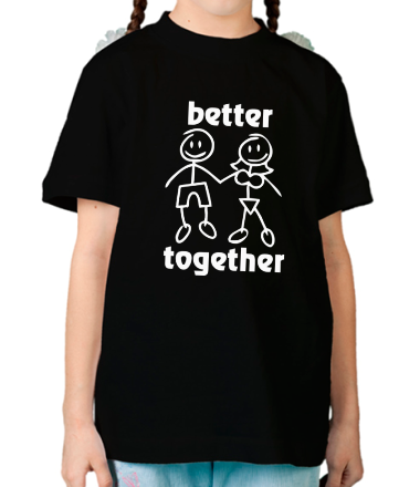 Детская футболка Better together