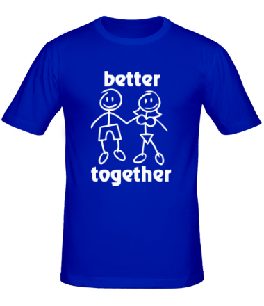 Мужская футболка Better together