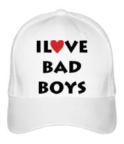 Бейсболка I love bad boys фото