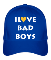 Бейсболка I love bad boys фото