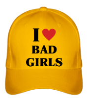 Бейсболка I love bad girls фото