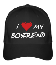 Бейсболка I love my boyfriend фото