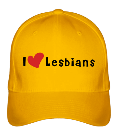 Бейсболка I love lesbians