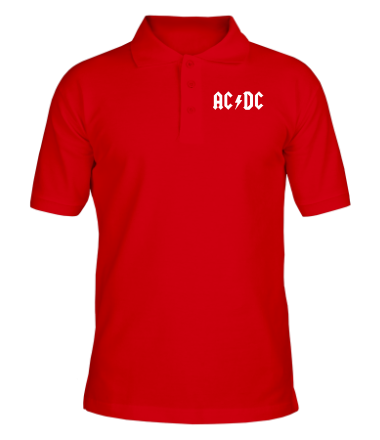 Мужская футболка поло AC DC 