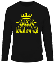 Мужская футболка длинный рукав Sex King фото