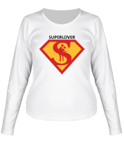 Женская футболка длинный рукав Superlover фото