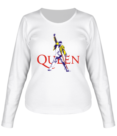 Женская футболка длинный рукав Queen