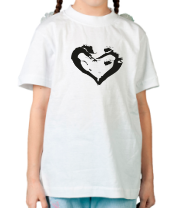 Детская футболка Сердце фото
